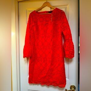 New with tags, beautiful orange, Jcrew dress